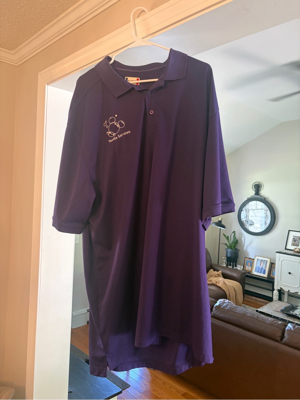 Men's Disney Textile polo shirt 5XL great shape